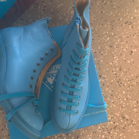 John fluevog slacker boots size 13W 11M New - Picture 1 of 4